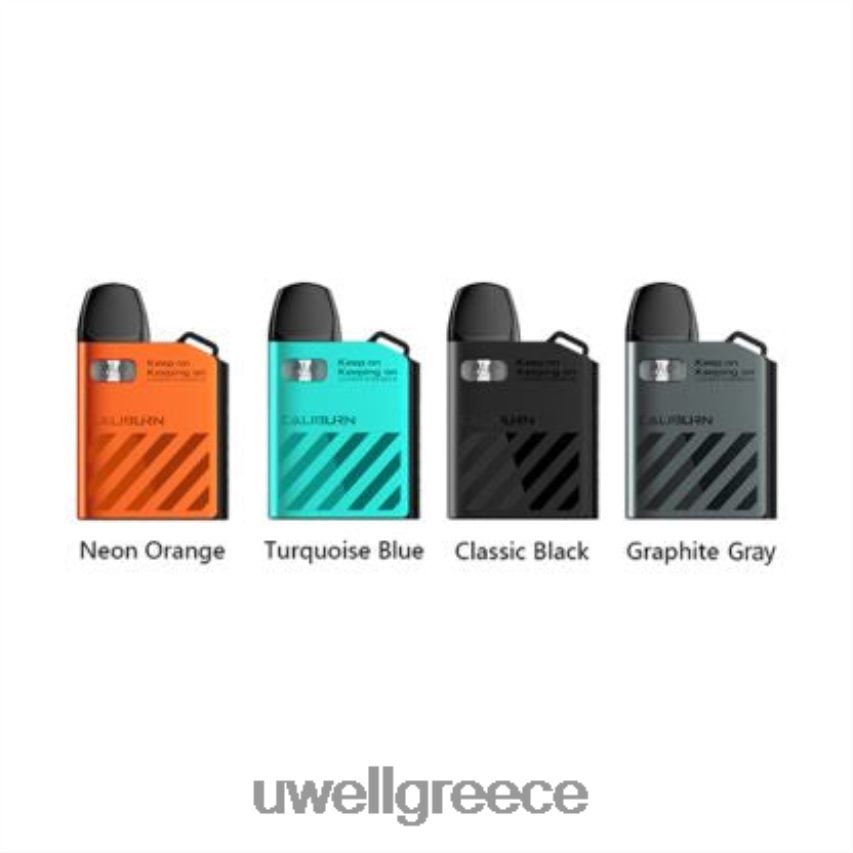 UWELL Disposable Vape - 4XVT2F90 UWELL CALIBURN AK2 κιτ | 15w σκοτεινό πράσινο